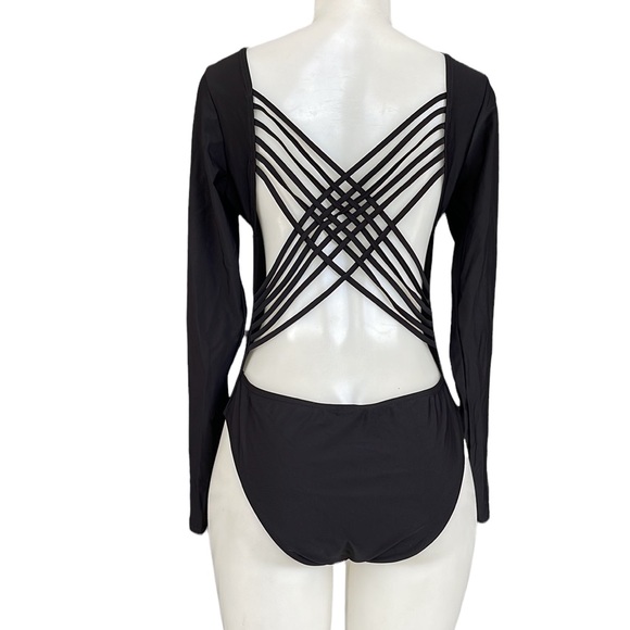 forever 21 long sleeve bathing suit
